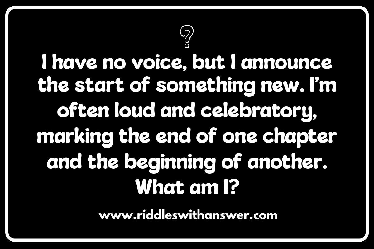 New Year Riddles: Ring in the Fun with Puzzles New Year Riddles: Ring in the Fun with Puzzles