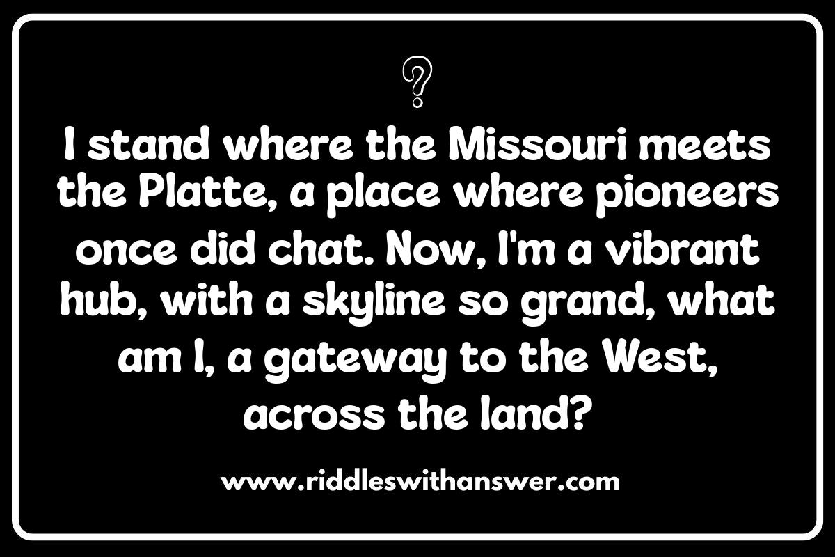 Omaha Riddles: Exploring Local Lore and Puzzles Omaha Riddles: Exploring Local Lore and Puzzles