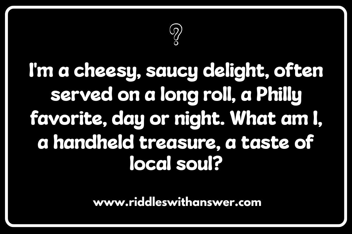 Philadelphia Riddles: Foodie Puzzles and Culinary Clues Philadelphia Riddles: Foodie Puzzles and Culinary Clues