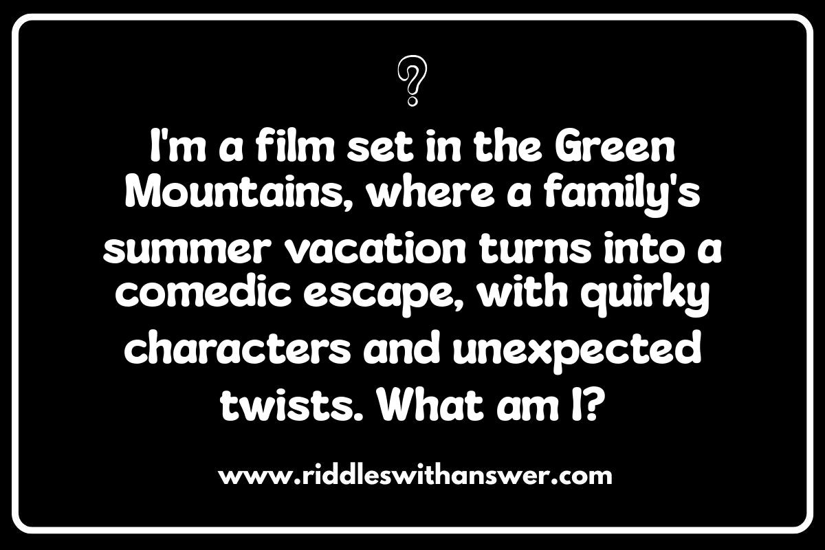 Pop Culture Puzzles: Vermont in Film and Trivia Pop Culture Puzzles: Vermont in Film and Trivia