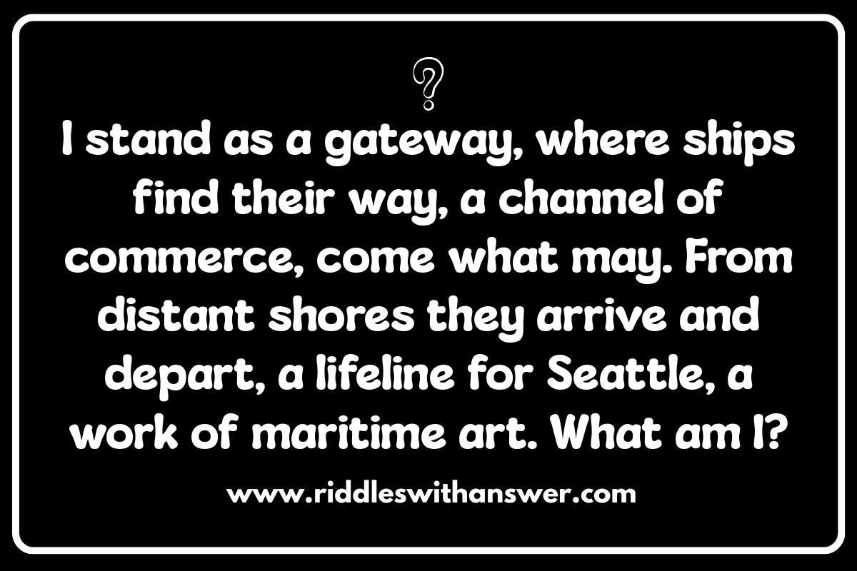Seattle Riddles: Exploring Local Landmarks Through Puzzles Seattle Riddles: Exploring Local Landmarks Through Puzzles