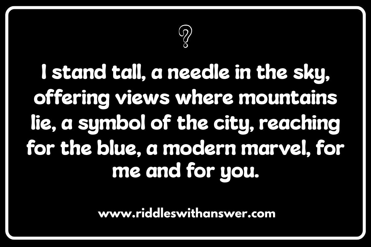 Seattle Riddles: Unique Challenges for Seattleites and Visitors Seattle Riddles: Unique Challenges for Seattleites and Visitors