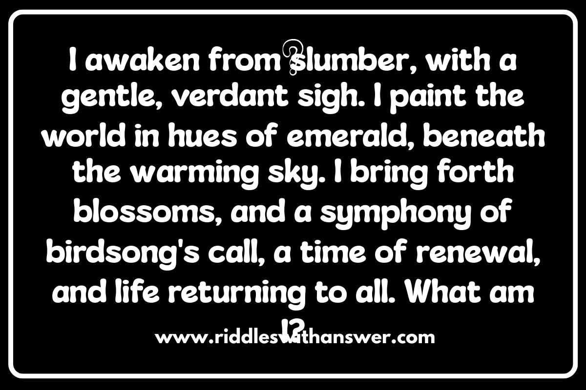 Spring Equinox Riddles: New Life in Your DnD Puzzles Spring Equinox Riddles: New Life in Your DnD Puzzles