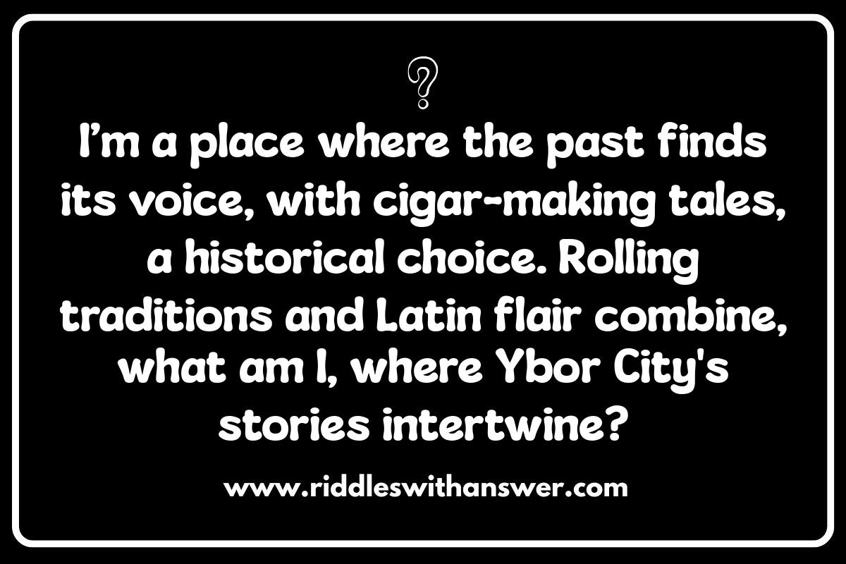 Tampa Riddles: A Fun Activity for All Ages Tampa Riddles: A Fun Activity for All Ages