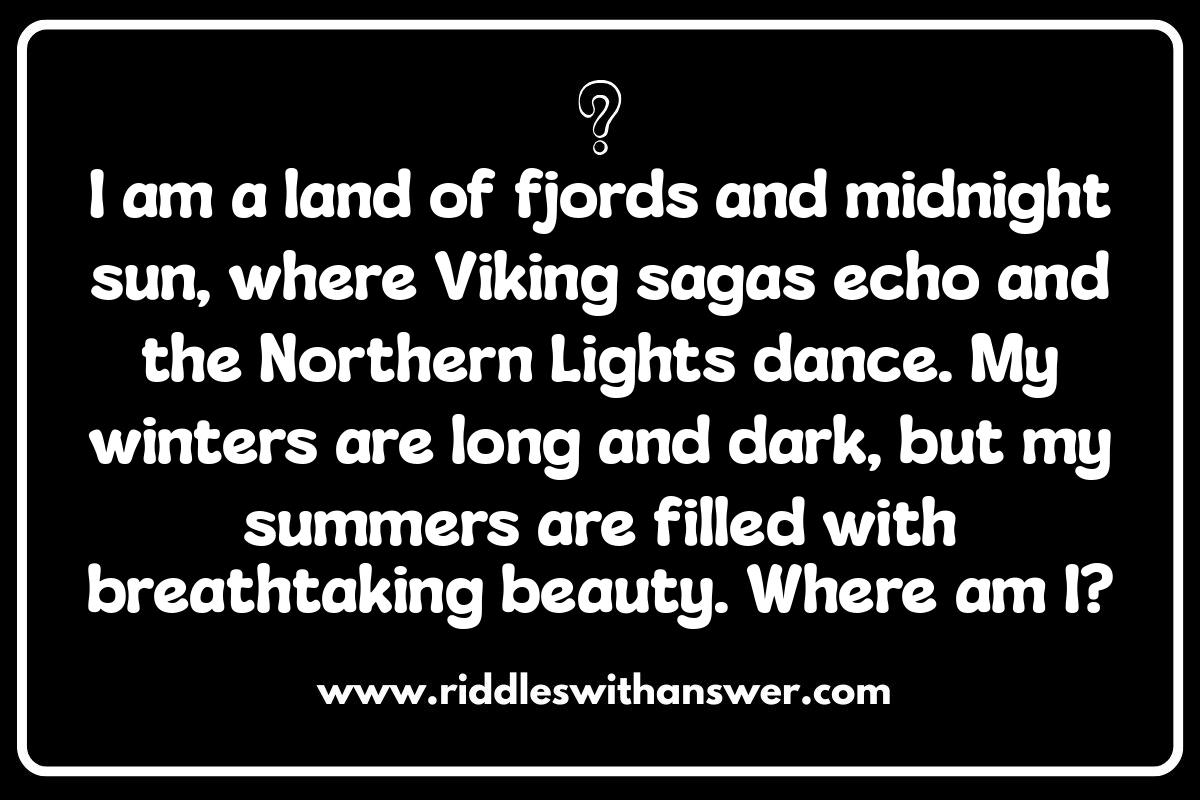 Testing Your Knowledge: Geography Riddles and Locations Testing Your Knowledge: Geography Riddles and Locations