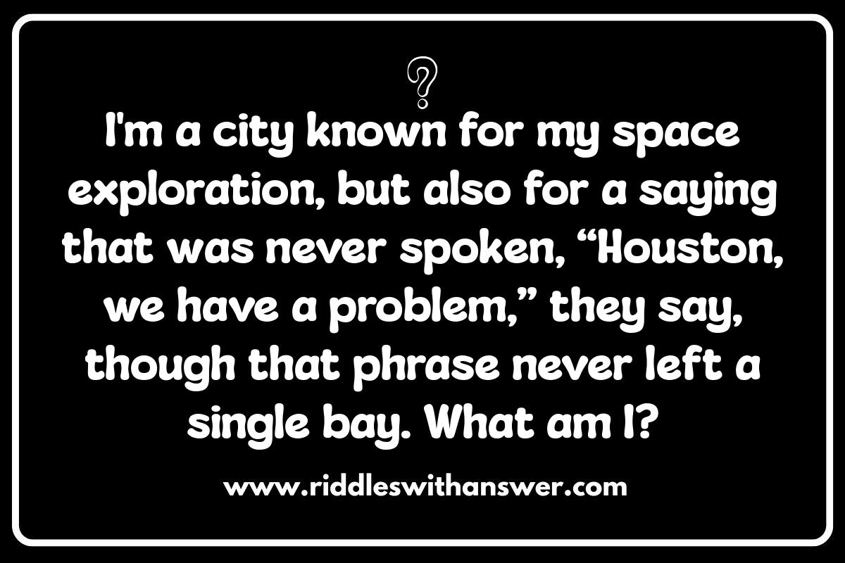 Texas Riddles: Can You Solve These Brain Teasers? Texas Riddles: Can You Solve These Brain Teasers?
