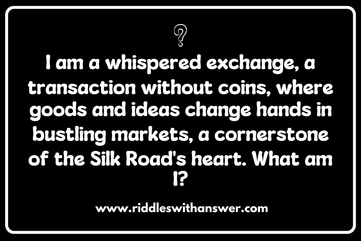 The Silk Road Riddles: Linguistic and Literary Puzzles The Silk Road Riddles: Linguistic and Literary Puzzles