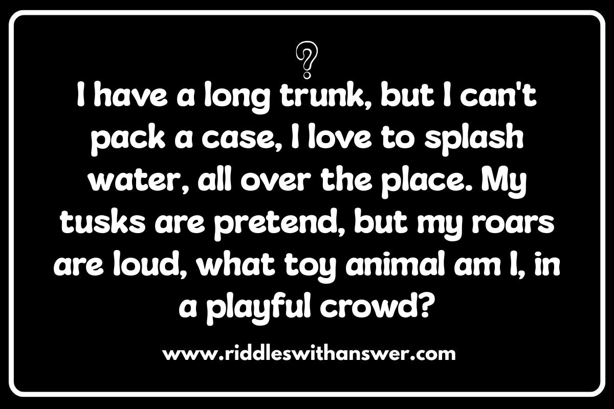 Toy Riddles for Kids: Guess the Animal Toy Toy Riddles for Kids: Guess the Animal Toy