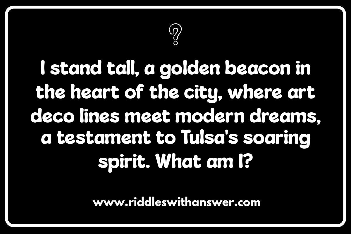 Tulsa Riddles: Exploring Local Lore and Puzzles Tulsa Riddles: Exploring Local Lore and Puzzles