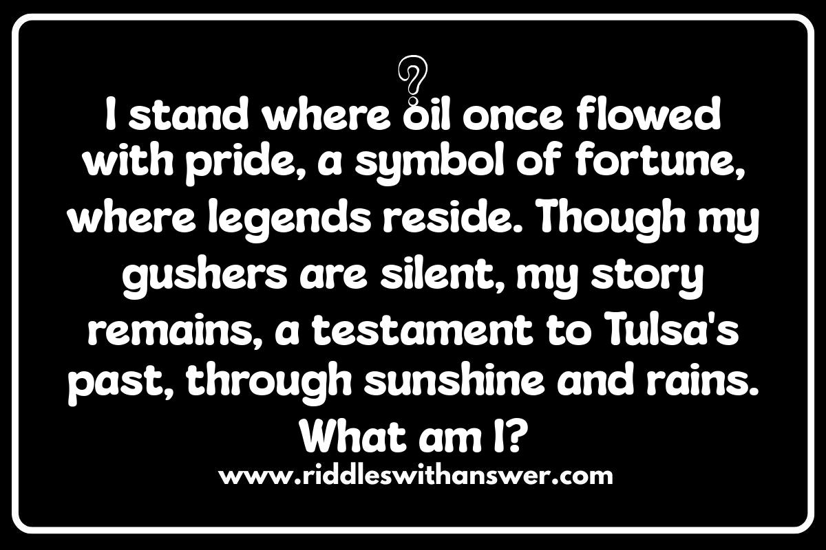 Tulsa Riddles: Uncover the City's Hidden Meanings Tulsa Riddles: Uncover the City's Hidden Meanings
