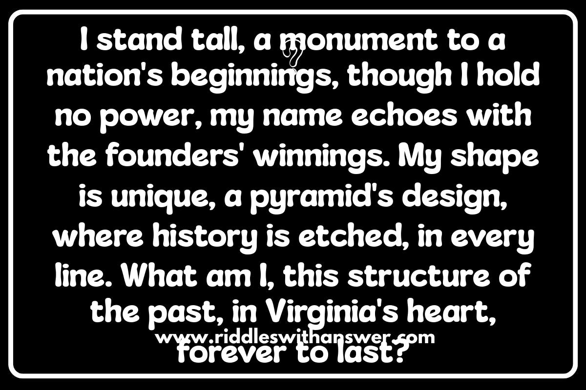 Virginia Riddles and Trivia: Exploring the Commonwealth's Quirky Side Virginia Riddles and Trivia: Exploring the Commonwealth's Quirky Side