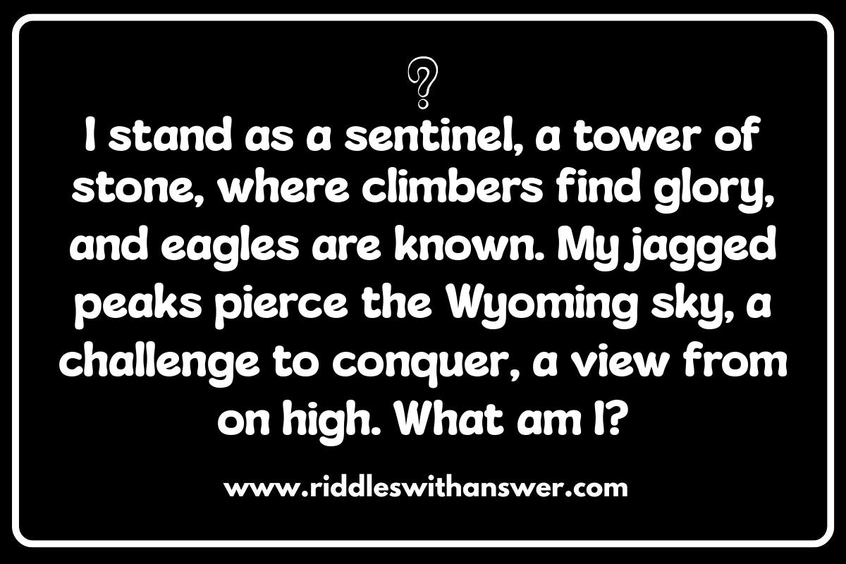 Wyoming Riddles: Exploring Nature's Puzzles in the Cowboy State Wyoming Riddles: Exploring Nature's Puzzles in the Cowboy State