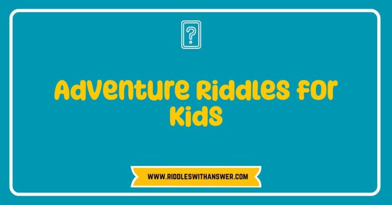 Okay, here are a few options for SEO-optimized alt text for an image related to 'Adventure Riddles for Kids', keeping them descriptive and natural: **Option 1 (General):** > A group of kids excitedly working together to solve adventure riddles for kids, with a map and clues spread out on a table. **Option 2 (Focus on the activity):** > Children engaged in a fun activity, trying to figure out adventure riddles for kids, surrounded by playful props. **Option 3 (If the image shows a specific setting):** > A backyard scene where kids are having a blast solving adventure riddles for kids as part of an outdoor treasure hunt. **Option 4 (If the image shows a particular emotion):** > Kids smiling and looking thrilled as they tackle challenging adventure riddles for kids, showing the joy of learning. **Option 5 (Simple and concise):** > Kids enjoying adventure