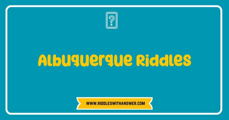 Okay, here are a few options for SEO-optimized alt text for an image related to Albuquerque Riddles, playing with slightly different angles: **Option 1 (General, focus on location):** > A scenic view of Albuquerque, hinting at the city's hidden gems and the challenge of solving Albuquerque riddles. **Option 2 (Focus on the puzzle aspect):** > A close-up image of a mysterious object or landmark in Albuquerque, suggesting the complexity of Albuquerque riddles. **Option 3 (Focus on the fun/activity):** > People exploring the city of Albuquerque, engaged in a fun activity that involves solving Albuquerque riddles. **Option 4 (If the image is a map):** > A map of Albuquerque, potentially marked with clues or locations relevant to a series of Albuquerque riddles. **Option 5 (If the image is a specific landmark):** > The iconic [Landmark Name