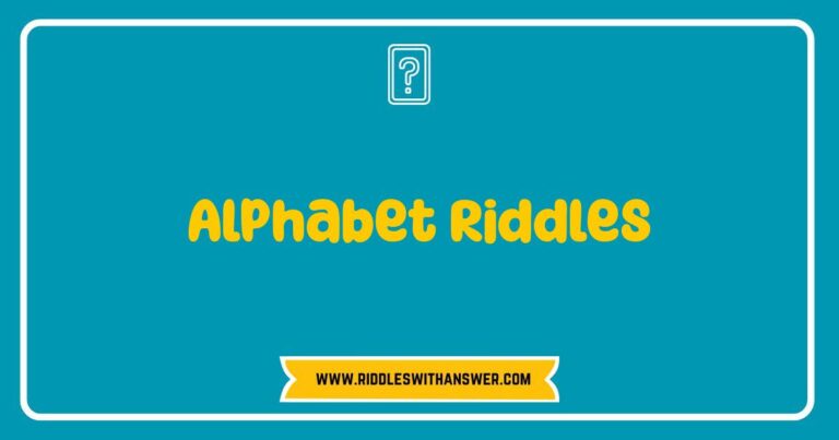 Okay, here are a few options for SEO-optimized alt text for an image related to 'Alphabet Riddles', keeping in mind different possible image scenarios: **Option 1 (For an image of a single riddle card/page):** > Close-up image of an **alphabet riddle** card, featuring a question mark and a partially obscured letter, inviting the viewer to guess the answer. Perfect for early learning and educational activities. **Option 2 (For an image of a child solving an alphabet riddle):** > A child happily pointing at an answer while solving an **alphabet riddle**. This image showcases the fun and engaging nature of letter-based puzzles for young learners. **Option 3 (For an image of multiple alphabet riddle cards or materials):** > Various **alphabet riddle** materials, including cards with colorful illustrations, ready for an engaging learning activity. This image highlights the variety and fun of learning the alphabet through riddles. **