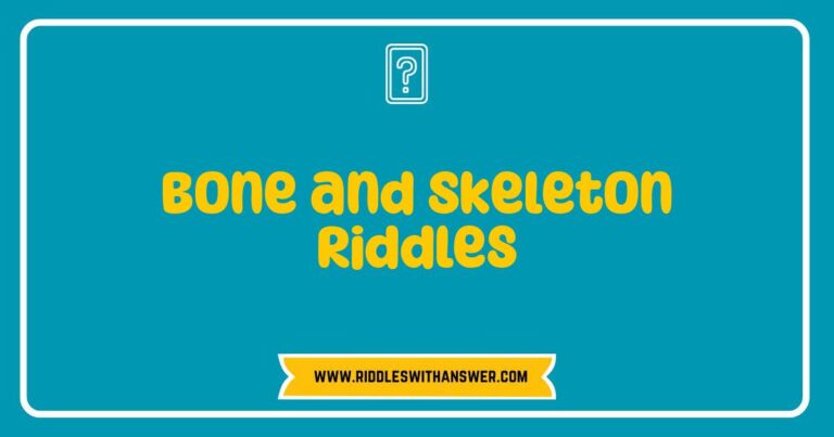 Okay, here are a few options for SEO-optimized alt text for an image related to Bone and Skeleton Riddles, keeping them descriptive and natural: **Option 1 (General):** > A cartoon skeleton with a thought bubble, illustrating a fun bone and skeleton riddle. **Option 2 (More specific if the image shows a bone):** > A close-up image of a bone with question marks around it, representing a bone and skeleton riddle. **Option 3 (If the image is a group of skeletons):** > Several cartoon skeletons posed in different ways, creating a visual for bone and skeleton riddles. **Option 4 (If the image is a worksheet or page of riddles):** > A page featuring several bone and skeleton riddles, with cartoon skeleton illustrations. **Option 5 (If the image is a person thinking about a riddle):** > A person pondering a bone and skeleton riddle, with a