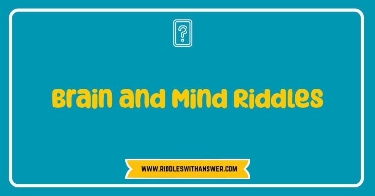 Okay, here are a few options for SEO-optimized alt text for an image related to Brain and Mind Riddles, keeping it descriptive and natural: **Option 1 (Focus on the challenge):** > A person thinking deeply while surrounded by question marks, representing the challenge of brain and mind riddles. **Option 2 (Focus on the concept):** > An abstract image of a brain with puzzle pieces, illustrating the problem-solving nature of brain and mind riddles. **Option 3 (Focus on the fun):** > A playful depiction of a lightbulb with gears inside, symbolizing the fun and mental stimulation found in brain and mind riddles. **Option 4 (More literal, if the image allows):** > A close up of a person's face with a thoughtful expression, hinting at the mental engagement required for solving brain and mind riddles. **Option 5 (If the image is a collection of ridd