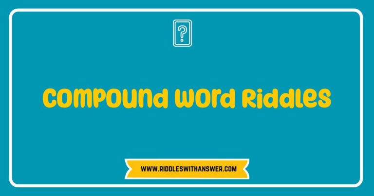 Okay, here are a few options for SEO-optimized alt text for an image related to Compound Word Riddles, with slightly different focuses, so you can choose the one that best fits your image: **Option 1 (Focus on the puzzle aspect):** > A visual puzzle representing compound word riddles, showing clues that combine to form a single word. Test your knowledge of compound words with this fun brain teaser. **Option 2 (Focus on learning and engagement):** > Image illustrating compound word riddles. Learn and practice combining words to solve these challenging word puzzles, great for kids and adults alike. **Option 3 (More specific, if the image shows examples):** > Example of a compound word riddle. The image features clues like 'sun' and 'flower' that combine to form the answer 'sunflower'. Try to solve more compound word riddles! **Option 4 (Shorter and more direct):