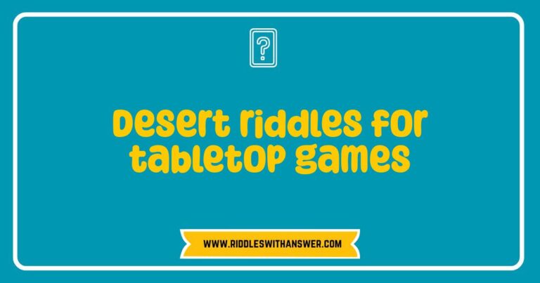 Here are a few options, playing with different descriptive aspects: **Option 1 (Focus on Content):** > A close-up image of a tabletop game board featuring desert terrain, suggesting desert riddles for tabletop games, with miniature figures and dice scattered around. **Option 2 (Focus on Atmosphere):** > Evocative image of a desert themed tabletop game, hinting at the challenges and fun of desert riddles for tabletop games, with warm lighting and sandy textures. **Option 3 (Focus on Activity):** > Photograph of a tabletop game session in progress, featuring desert scenery and game components, suggesting a game involving desert riddles for tabletop games. **Option 4 (More Concise):** > Tabletop game image depicting a desert setting, related to desert riddles for tabletop games, with dice and game pieces.