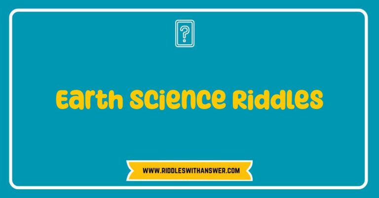 Okay, here are a few options for SEO-optimized alt text for an image related to Earth Science Riddles, keeping in mind natural language and avoiding unnecessary characters: **Option 1 (General):** > A collection of illustrated Earth science riddles suitable for students learning about geology and geography. **Option 2 (If the image shows specific riddles):** > Close up of an Earth science riddles worksheet featuring questions about volcanoes and rock formations. **Option 3 (If the image is more abstract or thematic):** > Conceptual image representing Earth science riddles a fun way to learn about our planet. **Option 4 (If the image shows kids interacting with riddles):** > Children engaged in solving Earth science riddles a playful approach to learning about the natural world. **Option 5 (If the image is a simple graphic):** > Graphic of the Earth with question marks emphasizing the concept of Earth science riddles.
