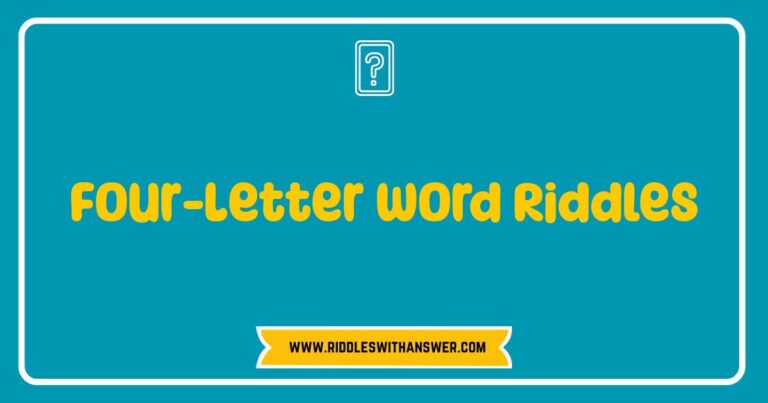 Okay, here are a few options for SEO-optimized alt text for an image related to Four-Letter Word Riddles, keeping in mind variety and descriptiveness: **Option 1 (General):** ``` Alt text: A collection of four-letter word riddles written on colorful cards, perfect for a fun word game. ``` **Option 2 (Focus on Challenge):** ``` Alt text: Close-up of a challenging four-letter word riddle, inviting viewers to test their vocabulary and puzzle-solving skills. ``` **Option 3 (Focus on Solution):** ``` Alt text: Example of a four-letter word riddle with the answer revealed, demonstrating how to solve these engaging word puzzles. ``` **Option 4 (Focus on Activity):** ``` Alt text: People working together to solve four-letter word riddles, showcasing a fun group activity for all ages. ``` **Option