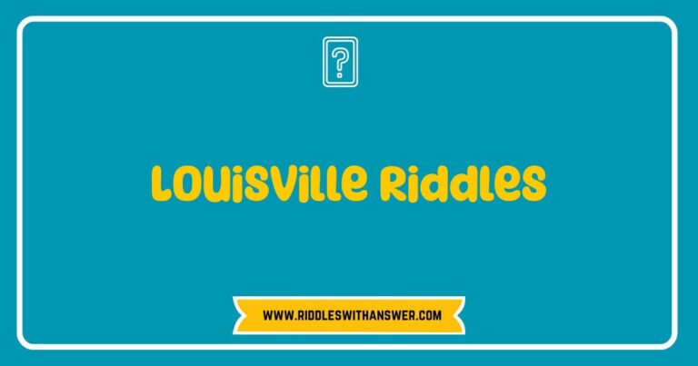 Okay, here are a few options for SEO-optimized alt text for an image related to Louisville Riddles, varying slightly in focus: **Option 1 (General, if the image is a general puzzle or riddle):** > A challenging riddle puzzle related to Louisville, Kentucky. **Option 2 (If the image features a specific landmark or location):** > A Louisville riddle featuring a landmark in the city, possibly a historical location. **Option 3 (If the image is text-based, showing the riddle itself):** > The text of a Louisville riddle, presented as a word puzzle. **Option 4 (If the image shows people engaged in solving riddles):** > People working together to solve Louisville riddles, a fun group activity. **Option 5 (If the image is a graphic or illustration):** > A graphic representation of Louisville riddles, incorporating elements of the city. **Key things these