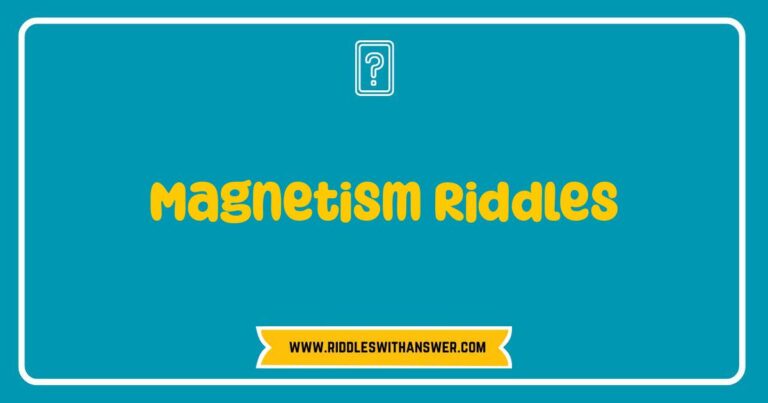 Okay, here are a few options for SEO-optimized alt text for an image related to Magnetism Riddles, keeping it descriptive and natural: **Option 1 (General):** > A close-up image of various objects like paperclips and a magnet, hinting at magnetism riddles and puzzles. **Option 2 (If the image shows a specific scenario):** > A picture showing magnetic attraction between a bar magnet and iron filings, a visual clue for solving magnetism riddles. **Option 3 (If the image is more abstract or illustrative):** > An illustration depicting magnetic fields and forces, used to represent the challenge of magnetism riddles. **Option 4 (If the image shows someone solving a puzzle):** > A person interacting with magnets and metallic objects, working on a magnetism riddle or brain teaser. **Option 5 (If the image is simple):** > A simple visual of a magnet and some objects,