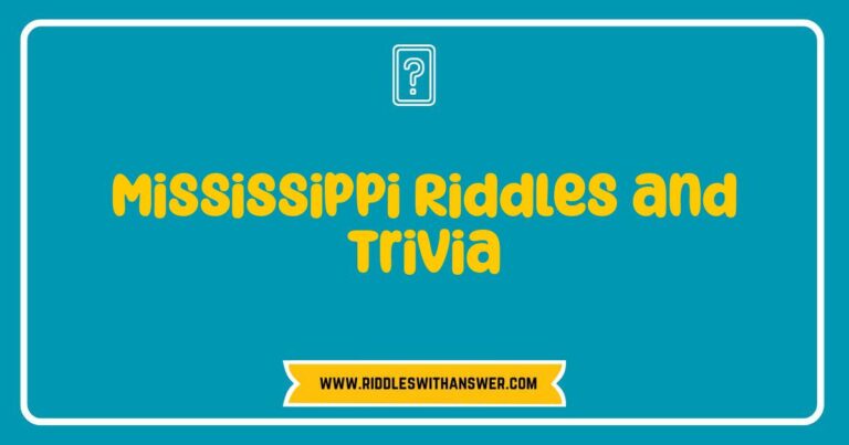 Okay, here are a few options for SEO-optimized alt text, catering to slightly different image possibilities, all focused on Mississippi Riddles and Trivia: **Option 1 (General Image - e.g., a collage of Mississippi icons):** > Collage of Mississippi landmarks and symbols representing engaging **Mississippi riddles and trivia**, perfect for testing your knowledge of the state. **Option 2 (Image of a Quiz or Game Show):** > Image of a quiz show setting, highlighting the fun and challenges of **Mississippi riddles and trivia**, designed to entertain and educate about the state. **Option 3 (Image of a Book or Game):** > A book or game featuring **Mississippi riddles and trivia**, showcasing an exciting way to learn about the history, culture, and geography of Mississippi. **Option 4 (Image of a Specific Mississippi Landmark with a Question):** > Photo of the Mississippi River with a thought