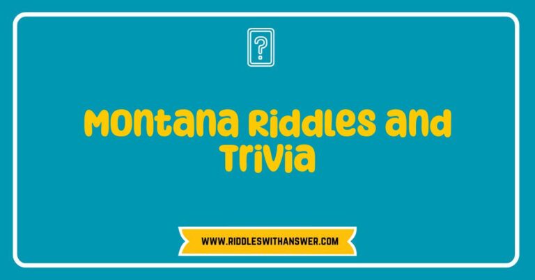 Okay, here are a few options for SEO-optimized alt text for an image related to Montana Riddles and Trivia, with slightly different approaches: **Option 1 (Focus on Specificity):** ``` alt=A scenic Montana landscape with a question mark overlay, representing Montana riddles and trivia challenges. ``` **Option 2 (Focus on Engagement):** ``` alt=Test your knowledge of the Treasure State with fun Montana riddles and trivia! Image shows a beautiful Montana vista. ``` **Option 3 (Slightly Shorter and More General):** ``` alt=Montana riddles and trivia image. Beautiful Montana mountains and sky in the background. ``` **Option 4 (If the image has a specific element, like a quiz book):** ``` alt=Cover of a book filled with Montana riddles and trivia, featuring a stunning Montana mountain scene. ``` **Explanation of why these are good