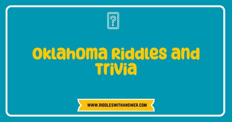 Okay, here are a few options for SEO-optimized alt text for an image related to Oklahoma Riddles and Trivia, keeping in mind different possible image scenarios. I'll also explain why each option is effective: **Option 1 (General Image - e.g., a collage of Oklahoma symbols):** * **Alt Text:** Oklahoma Riddles and Trivia: Explore fun facts and challenging puzzles about the Sooner State. This image showcases iconic Oklahoma symbols. * **Why it's effective:** * Includes the main keyword Oklahoma Riddles and Trivia naturally. * Describes the general content of the image (Oklahoma symbols). * Hints at the subject matter (fun facts and puzzles). **Option 2 (Image of a specific riddle or trivia question):** * **Alt Text:** Oklahoma Trivia Question: Can you solve this riddle about Oklahoma history? Test your knowledge of the Sooner State