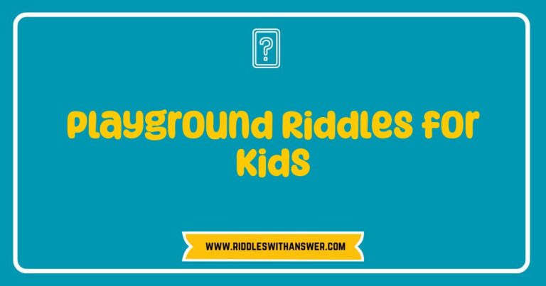 Here are a few options, playing with slightly different angles: **Option 1 (Focus on activity):** Children solving playground riddles together, a fun outdoor learning activity for kids. **Option 2 (Focus on the setting):** A vibrant playground scene with kids engaged in solving playground riddles, promoting critical thinking and play. **Option 3 (Focus on the benefit):** Kids enjoying playground riddles, a great way to make learning fun and engaging in an outdoor environment. **Option 4 (More concise):** Playground riddles being enjoyed by children during playtime, a fun educational activity. **Option 5 (Emphasizing engagement):** Enthusiastic kids tackling playground riddles, showing the joy of learning and problem-solving outdoors. **Explanation of why these are good:** * **Keyword included naturally:** Playground riddles is present in each option and fits seamlessly