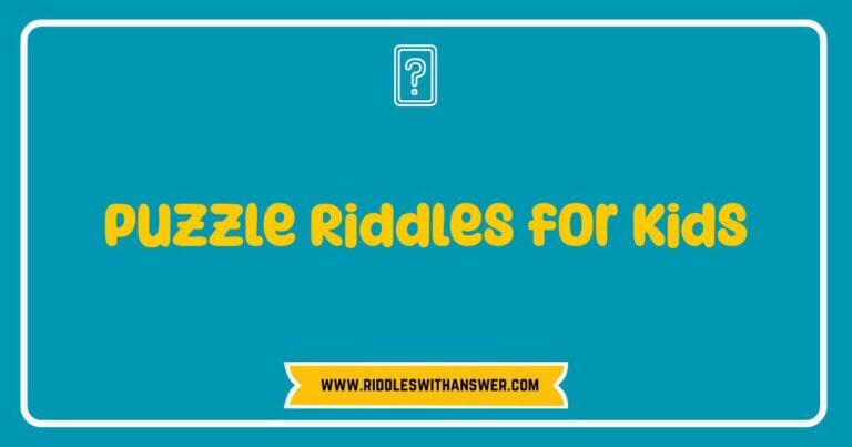 Okay, here are a few options for SEO-optimized alt text, playing with slightly different focuses, all related to an image about Puzzle Riddles for Kids: **Option 1 (General & Broad):** > A colorful collection of puzzle riddles for kids, featuring a variety of fun and engaging brain teasers. **Option 2 (Focus on Visuals):** > Image showing a selection of puzzle riddles for kids, with bright illustrations and easy to read text. **Option 3 (Focus on Learning):** > These puzzle riddles for kids offer a fun way to improve problem-solving skills and critical thinking. **Option 4 (Focus on Engagement):** > A captivating assortment of puzzle riddles for kids, designed to spark curiosity and encourage learning through play. **Option 5 (If the image is of a child doing the puzzle):** > A child is happily engaged while solving one of the puzzle riddles