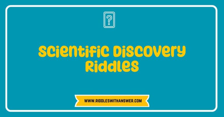 Okay, here are a few options for SEO-optimized alt text for an image related to Scientific Discovery Riddles, keeping them descriptive and natural: **Option 1 (General):** > An image showcasing abstract symbols and question marks, representing the challenge and excitement of solving scientific discovery riddles. **Option 2 (If the image shows a person thinking):** > A person deep in thought, surrounded by scientific diagrams and equations, illustrating the mental process involved in tackling scientific discovery riddles. **Option 3 (If the image shows objects or experiments):** > Various scientific instruments and laboratory setups, depicted as clues within a visual scientific discovery riddle, hinting at the solution. **Option 4 (If the image has a puzzle-like element):** > A puzzle composed of scientific concepts and formulas, symbolizing the engaging nature of scientific discovery riddles and their solutions. **Option 5 (Short and sweet):** > Visual depiction of