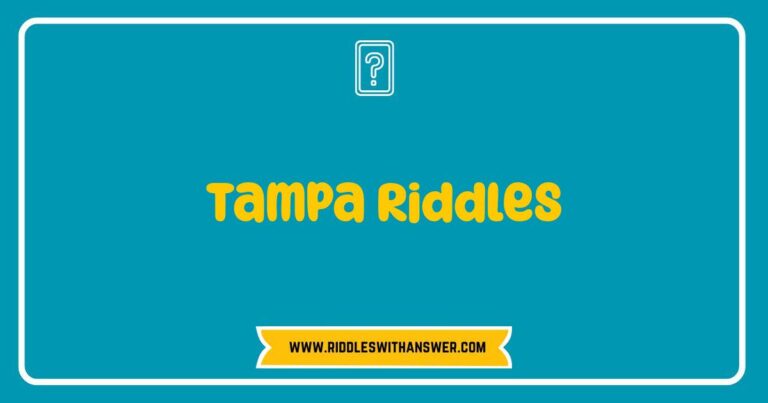 Here are a few options, varying slightly in approach, all optimized for SEO and natural language: **Option 1 (Focus on Location and Puzzle):** > A scenic image showcasing Tampa, Florida, with a hidden object or element related to solving Tampa riddles. **Option 2 (More Action-Oriented):** > People engaging in a Tampa riddles challenge, possibly with clues or a map visible in the photograph. **Option 3 (Highlighting the Nature of Riddles):** > A photograph representing the fun and puzzling nature of Tampa riddles, possibly a landmark or local scene with a hint of mystery. **Option 4 (Simple and Direct):** > A picture related to Tampa riddles, showing a relevant location or participants. **Option 5 (If the image has a specific element):** > A closeup of a clue card being used in a Tampa riddles activity in downtown Tampa. **Explanation of why