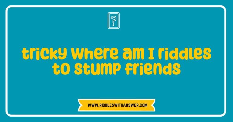 Okay, here are a few options for SEO-optimized alt text, focusing on being descriptive and naturally incorporating the keyword tricky where am I riddles to stump friends: **Option 1 (General & Concise):** > A visual puzzle representing tricky where am I riddles to stump friends, suggesting a challenging brain teaser game. **Option 2 (More Descriptive):** > Illustration of a winding path or a maze, symbolizing tricky where am I riddles to stump friends and the mental journey they require. **Option 3 (Focusing on the Outcome):** > Image portraying a group of friends looking puzzled, representing the fun and challenge of using tricky where am I riddles to stump friends. **Option 4 (Slightly Longer, More Keyword-Rich):** > Cartoon of a question mark over a landscape, illustrating the concept of tricky where am I riddles to stump friends and the feeling of being playfully lost. Use these ridd