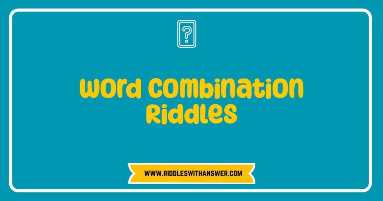 Okay, here are a few options for SEO-optimized alt text for an image related to Word Combination Riddles, with slightly different focuses: **Option 1 (Focus on the activity):** > A person solving a **word combination riddle** puzzle, using letter tiles to form the answer. This image illustrates the fun and challenge of deciphering these types of word puzzles. **Option 2 (Focus on the visual aspect):** > Close-up of letter tiles arranged on a table, hinting at a **word combination riddle**. The image showcases the components often used in these brain teasers. **Option 3 (Focus on the concept):** > Illustration of a **word combination riddle** concept, where two or more words are visually combined to create a new meaning. A fun activity for wordplay enthusiasts. **Option 4 (More concise):** > Image depicting a **word combination riddle**, a type of brain teaser