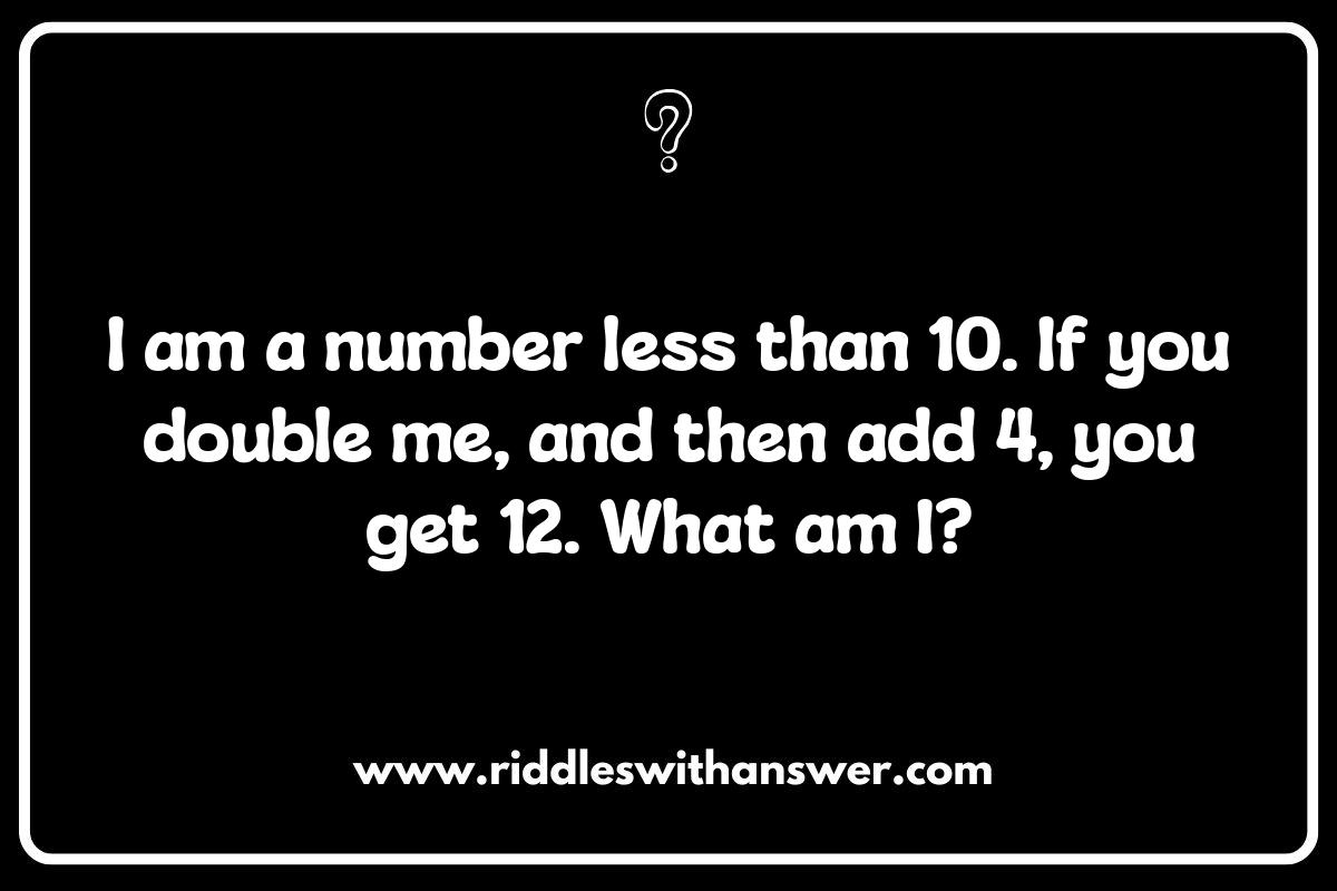 Kids' Corner: Fun and Easy Short Number Riddles Kids' Corner: Fun and Easy Short Number Riddles
