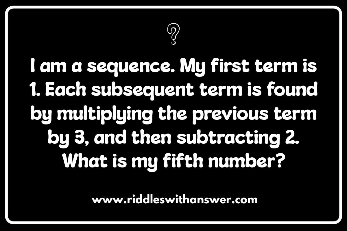 What Comes Next Number Riddles: Creating Your Own Challenges What Comes Next Number Riddles: Creating Your Own Challenges