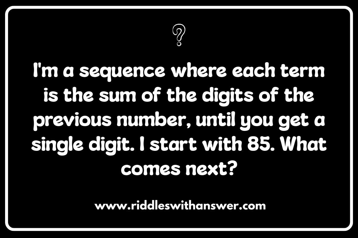 What Comes Next Number Riddles: Difficulty Levels and Variations What Comes Next Number Riddles: Difficulty Levels and Variations
