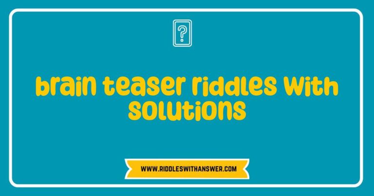 Here are a few options, playing with slightly different focuses: **Option 1 (General):** > A collection of brain teaser riddles with solutions displayed, showcasing various types of puzzles. **Option 2 (Focus on visual):** > Image showing examples of brain teaser riddles with solutions, featuring text and potentially illustrations. **Option 3 (Focus on user intent):** > Visual representation of brain teaser riddles with solutions, ideal for those seeking mental challenges and answers. **Option 4 (Slightly longer, more descriptive):** > This image presents several brain teaser riddles alongside their solutions, offering a fun and engaging way to test your problem solving skills. **Key Considerations and Why these work:** * **Keyword Inclusion:** The phrase brain teaser riddles with solutions is naturally incorporated into each alt text. * **Descriptive:** They describe what is visually present in the image. * **