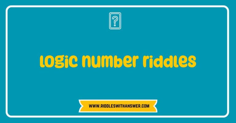 Logic number riddles challenge for problem solvers.