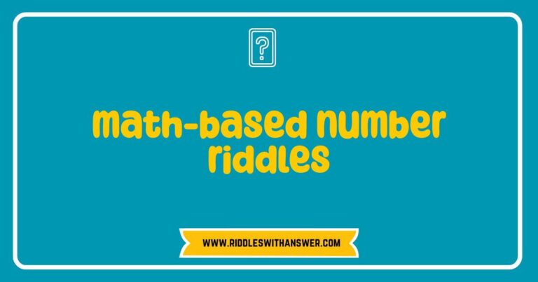 Math-based number riddles challenging your problem-solving skills.