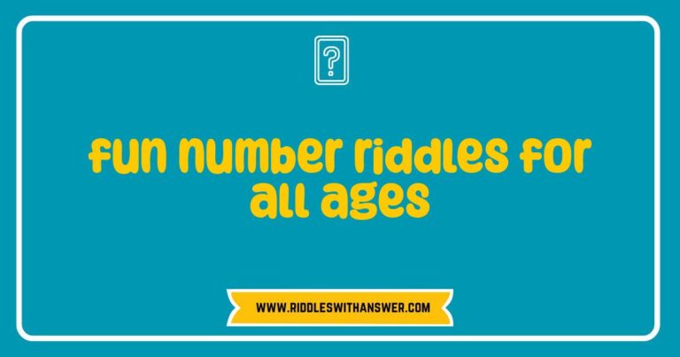 Fun number riddles for all ages with colorful illustrations to challenge your mind.
