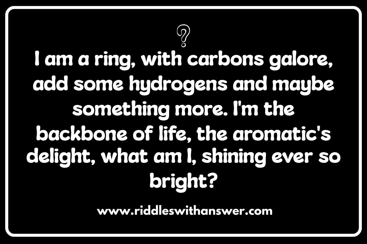 Chemistry Riddles: Organic Chemistry Conundrums Chemistry Riddles: Organic Chemistry Conundrums