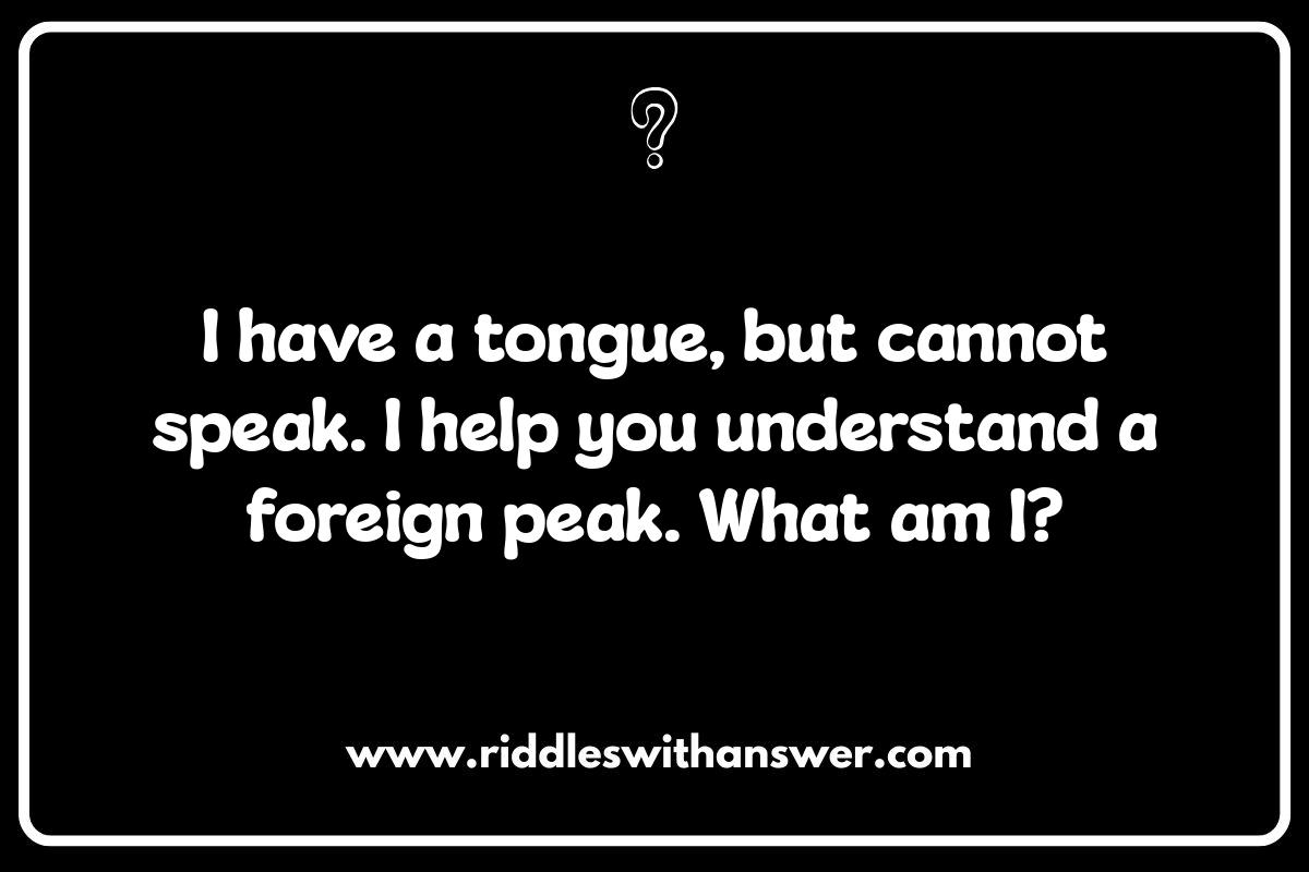 English Riddles: Decode the Language of Literature English Riddles: Decode the Language of Literature