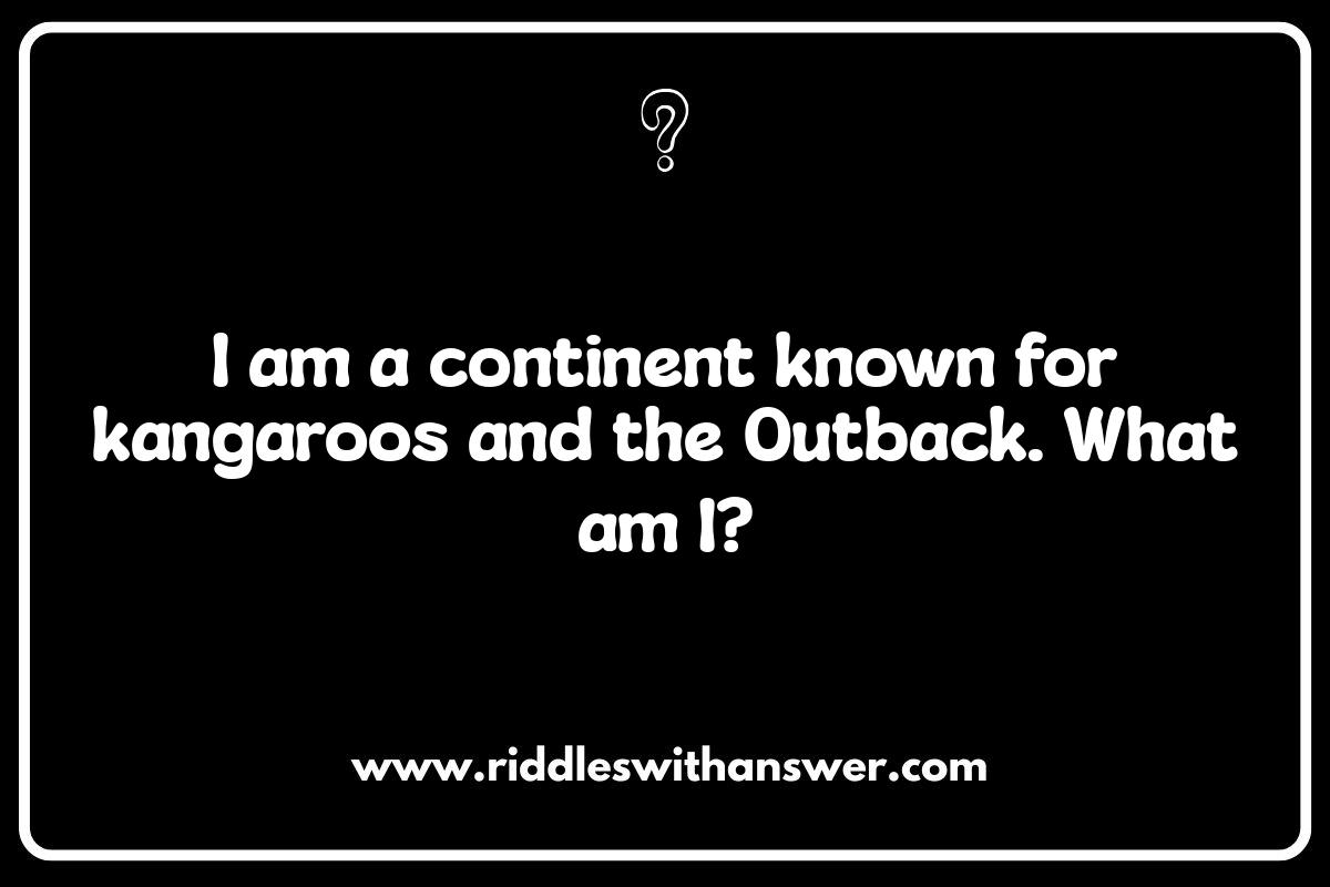 Geography Riddles: Test Your Worldly Knowledge Geography Riddles: Test Your Worldly Knowledge