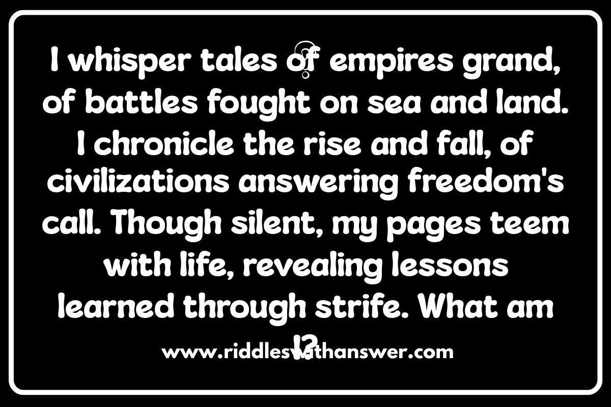 History Riddles: Unraveling the Past's Enigmas History Riddles: Unraveling the Past's Enigmas