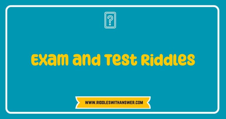 Frustrated student pondering exam and test riddles, highlighting the challenge of tricky questions.