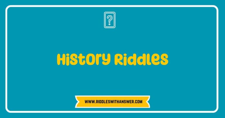 History Riddles: A stack of antique books with a magnifying glass, hinting at historical mysteries.