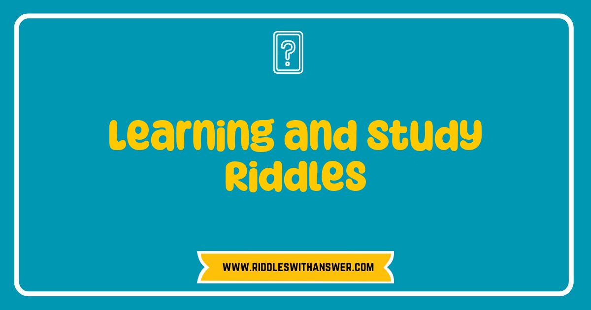 Best Learning and Study Riddles Sharpen Your Mind and Boost Brainpower Best Learning and Study Riddles Sharpen Your Mind and Boost Brainpower